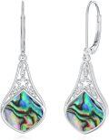 wholesale Sterling Silver Celtic Teardrop Drop Earrings Jewelry Gifts for Women-0-24