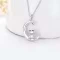 TOUPOP Sterling Silver Animal Pendant Women Jewelry Christmas Gifts-0-3