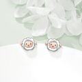 wholesale 925 Sterling Silver Sheep Stud Earrings - Adorable Animal  for Her-0-2