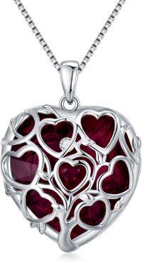 wholesale TOUPOP Birthstone Necklace Tree Of Life Pendant -undefined