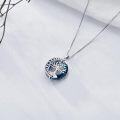 wholesale TOUPOP Tree Of Life Necklace Celtic Knot Moon Necklace 925 Sterling Silver Crystal Pendant Necklace Tree Of Life Jewelry For Mother Women Wife Friend Birthday Gifts Christmas Gifts Mothers Day Gifts -0-5
