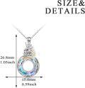 wholesale Sterling Silver Crystal Unicorn Pendant Necklace Gift for Women-0-13