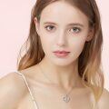 TOUPOP Sterling Silver Heart Initial A-Z Letter Pendant Necklace Gift-0-1