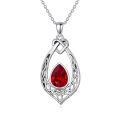 wholesale 925 Sterling Silver Celtic Knot Pendant With Turquoise-0-0