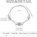 wholesale 925 Sterling Silver Layered Charm Bracelet w/ Evil Eye & Hamsa Hand Design-0-4