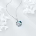 TOUPOP Sterling Silver Crystal Wolf Necklace Jewelry For Women Gifts-0-4