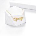 wholesale 14K Gold Infinity Love Sisters and Mom Charm Necklace for Women Girls - Mothers Day s-0-4