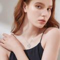 TOUPOP Sterling Silver Heart Initial A-Z Pendant Necklace Gift for Women-0-1