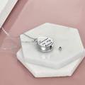 wholesale 925 Sterling Silver Ladybug Photo Locket Pendant Necklace Red Enamel Wings White Gold Plated-0-3