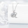 wholesale Sterling Silver Moissanite Zodiac Necklace Lab Created Diamond Gift-0-3