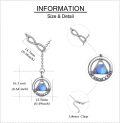 wholesale Sterling Silver NA Recovery Symbol Necklace Sobriety Gift for Women-0-9