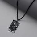 wholesale Gold 925 Sterling Silver The Lovers Tarot Pendant Necklaces for Women Men Gifts-0-9