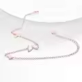 TOUPOP Sterling Silver Pearl Butterfly Ankle Bracelets For Women Gifts-0-4