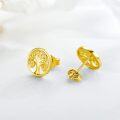 wholesale 925 Sterling Silver Tree of Life Celtic Stud Earrings - Holiday Gift for Women-0-1