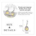 wholesale 925 Sterling Silver Tree Of Life Drop Earrings Wholesale With Green Stone-0-64