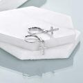 wholesale 925 Sterling Silver Cross Earrings-0-2