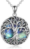 wholesale  Sterling Silver Tree of Life Necklace with Dainty Pendant Irish Jewelry Gift for Women -0-0