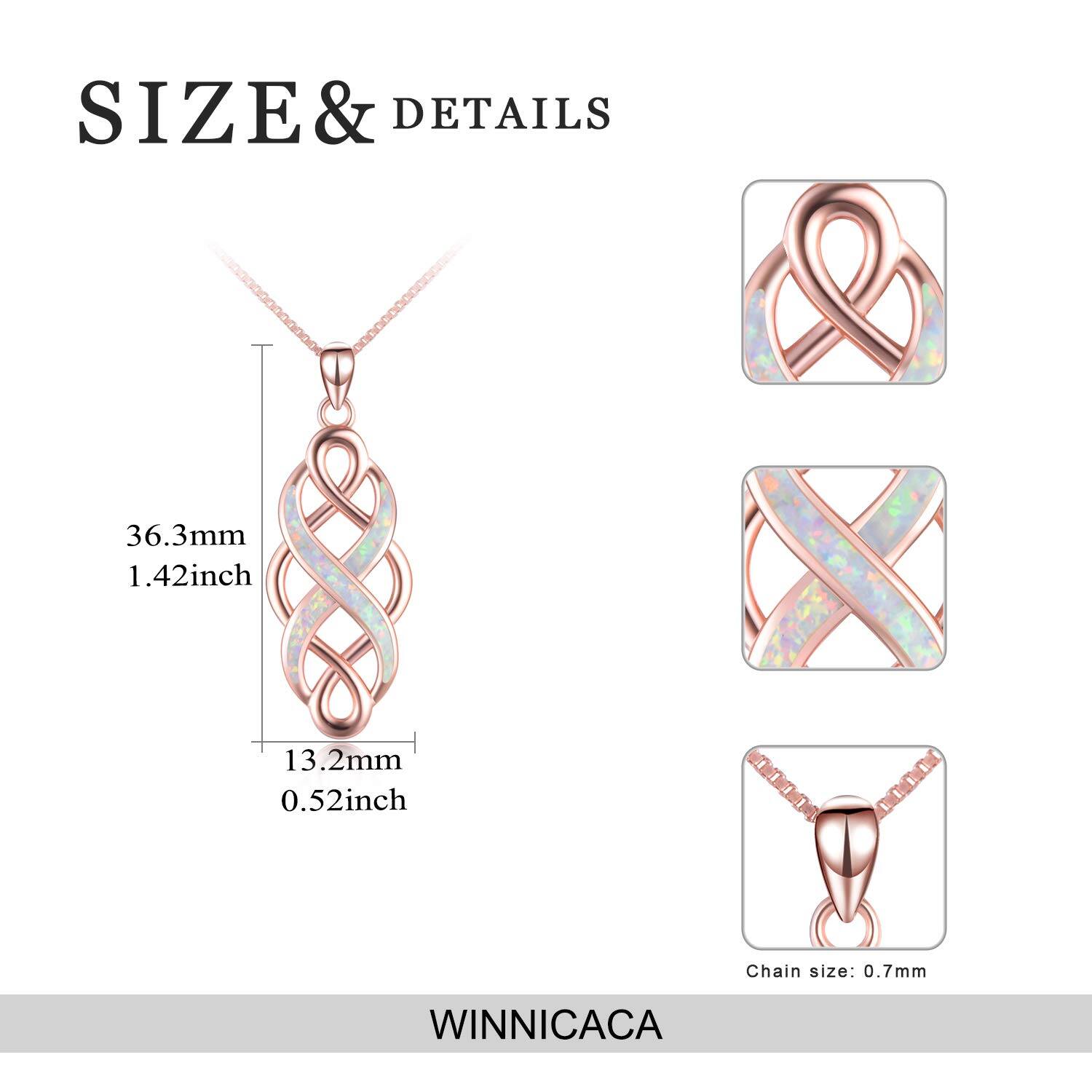 Created Opal Pendant Necklace with Silver Chain