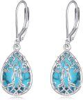 wholesale Sterling Silver Crystal Sister Earrings Birthday Gift for Sisters-0-35