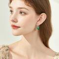 wholesale 925 Sterling Silver Heart Drop Earrings Wholesale With Cz And Celtic Design-0-1