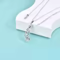 wholesale 925 Sterling Silver Celtic Knot Viking Cat Pendant Necklaces Wholesale s for Women-0-2