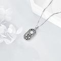 wholesale 925 Sterling Silver Libra Zodiac Sign Pendant Necklace for Women-0-3