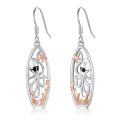 wholesale 925 Sterling Silver Sunglasses Octopus Starfish Coral Drop Earrings-0-0