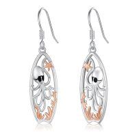 wholesale 925 Sterling Silver Sunglasses Octopus Starfish Coral Drop Earrings-Octopus