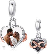 wholesale 925 Sterling Silver Evil Eye Anklet for Women Protection Charm Ankle Bracelet Adjustable Chain Anklet Gift for Her-Heart-infinity