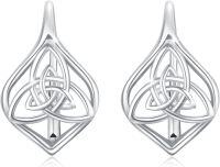 wholesale 925 Sterling Silver Celtic Knot Stud Earrings for Women and Girls - Vintage  Ideas for Mothers' Day-E-Celtic Knot 2
