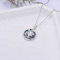 wholesale 925 Sterling Silver Sea Life Jewelry Set: Turtle & Starfish Charm Necklaces for Women - Unique Ocean Gift Ideas-0-3