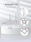 wholesale 925 Sterling Silver Softball Heart Pendant Necklace for Girls and Women-0-7