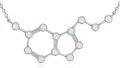wholesale 925 Sterling Silver Opal Molecule Structure Necklaces - Science  for Women-0-0