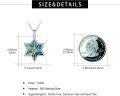 wholesale 925 Sterling Silver Abalone Shell Star of David Hanukkah Pendant Necklace Judaica Jewelry for Women and Men-0-3
