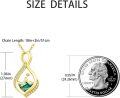 wholesale Gold 925 Sterling Silver Abalone Shell Mountain Mustard Seed Pendant Necklace with Cubic Zirconia and Tiger Eye Stone - Christian  for Her (18+2)-0-1