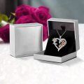 TOUPOP Sterling Silver Mom Birthflower Necklace For Women-0-5