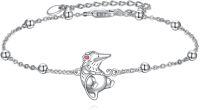 wholesale Silver 925 Sterling Silver Bearded Dragon Charm Bracelet for Women - Cute Animal -Possum