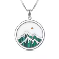 TOUPOP Sterling Silver Mustard Seed Faith Move Mountains Pendant Necklace-0-0