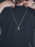 wholesale 925 Sterling Silver &  Celtic Crucifix Anchor Fish Hook Cross Pendant Necklace for Men Women-0-4
