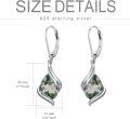 wholesale 925 Sterling Silver Black Onyx Tear Drop Dangle Earrings for Women Fine s-0-53