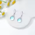 TOUPOP Sterling Silver Celtic Filigree Teardrop Leverback Earrings-0-5