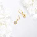 wholesale 14K Gold Diamond Drop Earrings for Women - Elegant s-0-4
