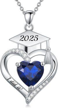 wholesale  Sterling Silver Heart Birthstone Necklace High School College Graduation Jewelry for Her -Customized projection image + text 06-Light Violet-Customized projection image + text 01-Jan-Garnet-Customized text 02-Feb-Amethyst-Customized text 04-Apri-White-Customized text 08-Aug-Peridot-Customized text 09-Sep-Sapphire-Customized text 07-Jul-Ruby-Customized text 01-Jan-Garnet-Customized text 05-May-Emerald-Customized text 12-Dec-Topaz-Customized text 11-Nov-Citrine-Customized text 03-Mar-Aquamarine