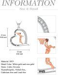 wholesale 925 Sterling Silver Metal Sporty Heart-Shaped Pendant Necklace with Basketball Player Design - Perfect Gift for Women-0-3
