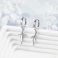 wholesale 925 Sterling Silver Gothic Sword & Dagger Drop Earrings for Women Gifts-0-3