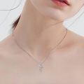 TOUPOP Sterling Silver Birthstone Infinity Sister Necklace Engraved 'Always My Sister Forever My Friend'-0-1