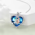 TOUPOP Sterling Silver Jewelry Sister Necklace Gift From Brother-0-3