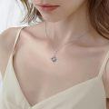wholesale 925 Sterling Silver Celtic Knot Rose Flower Pendant Necklaces Lucky s for Women-0-3