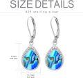 wholesale Sterling Silver Celtic Filigree Teardrop Leverback Earrings for Women Mom Gift-0-33