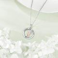wholesale 925 Sterling Silver Protect This Athlete Girl with Soccer Ball Charm Sporty Necklace Gift for Women and Girls-0-4